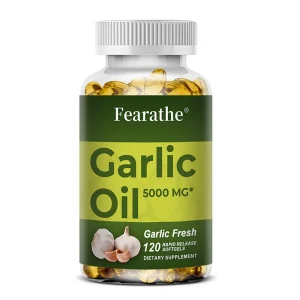 Garlic Oil Supplement - 120 Capsules