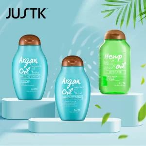3-Pack Justk Shampoo, Conditioner & Body Wash Set